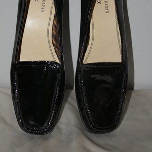 NEW Anne Klein Flex Black Patent Loafer Sz 8 M